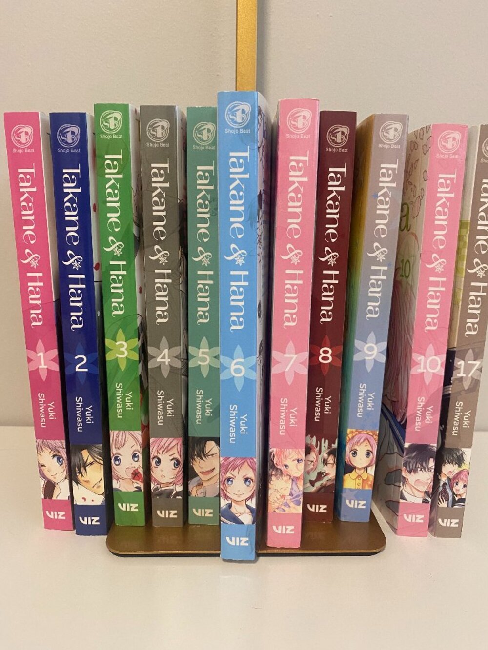 Takane & Hana Manga by Yuki Shiwasu (Vol 1-10 and Vol 17)